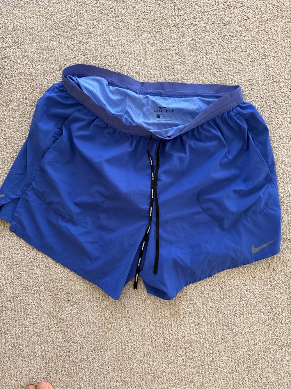 Nike Women’s Royal Blue Dri-FIT Athletic Shorts
